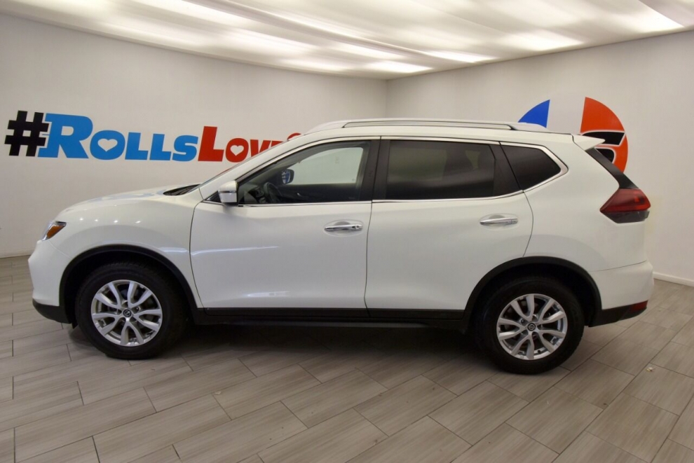 2018 Nissan Rogue SV 4dr Crossover, White, Mileage: 90,284 - photo 1