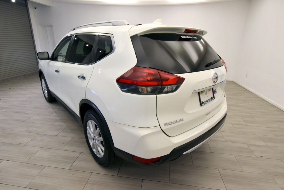 2018 Nissan Rogue SV 4dr Crossover, White, Mileage: 90,284 - photo 2