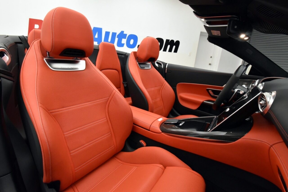 2022 Mercedes-Benz SL-Class AMG SL 63 AWD 4MATIC 2dr Roadster, Black, Mileage: 2,175 - photo 27
