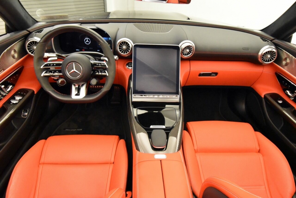 2022 Mercedes-Benz SL-Class AMG SL 63 AWD 4MATIC 2dr Roadster, Black, Mileage: 2,175 - photo 30