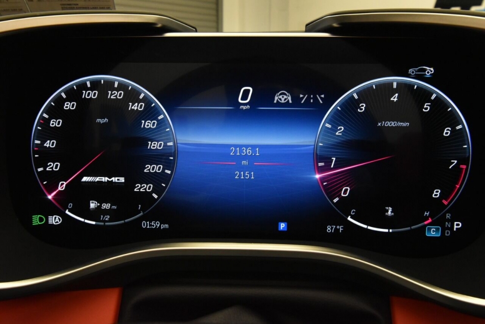 2022 Mercedes-Benz SL-Class AMG SL 63 AWD 4MATIC 2dr Roadster, Black, Mileage: 2,175 - photo 38