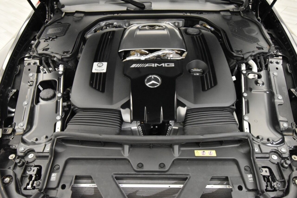 2022 Mercedes-Benz SL-Class AMG SL 63 AWD 4MATIC 2dr Roadster, Black, Mileage: 2,175 - photo 42