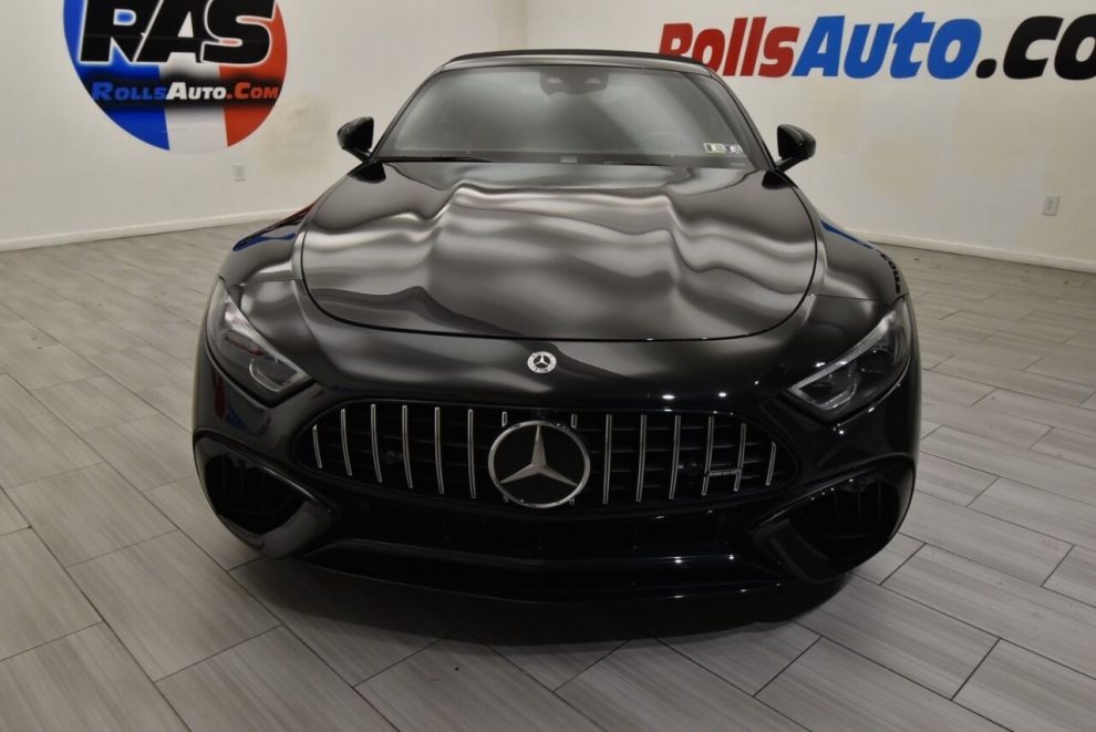 2022 Mercedes-Benz SL-Class AMG SL 63 AWD 4MATIC 2dr Roadster, Black, Mileage: 2,175 - photo 8