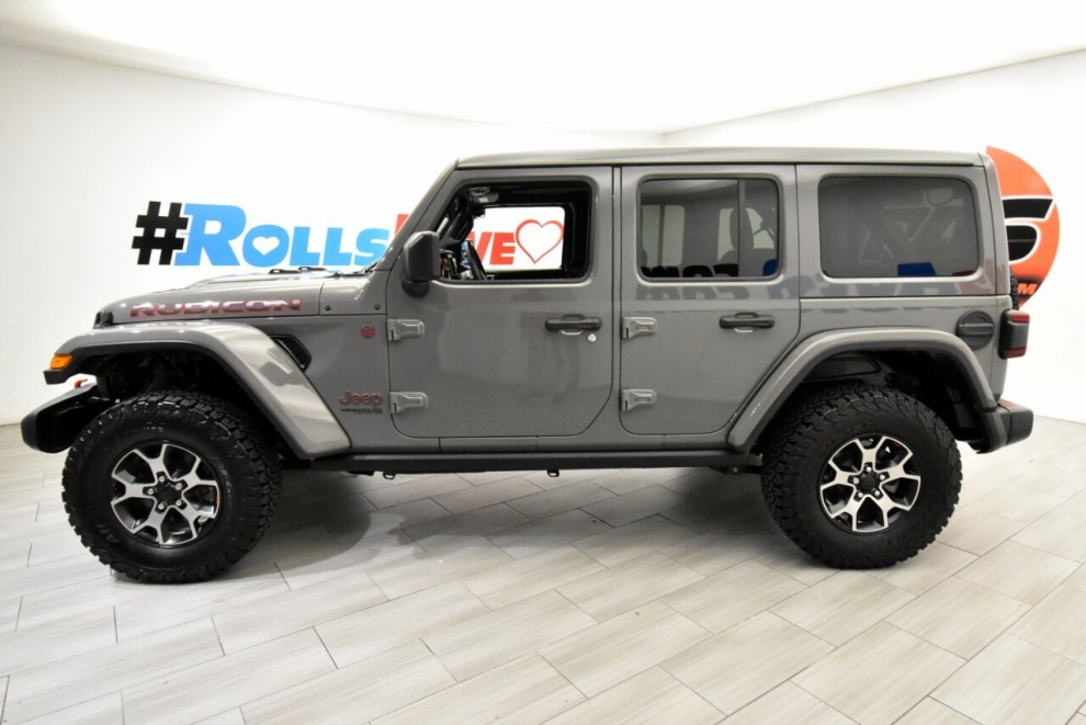 2019 Jeep Wrangler Unlimited Rubicon 4x4 4dr SUV, Gray, Mileage: 71,360 - photo 1