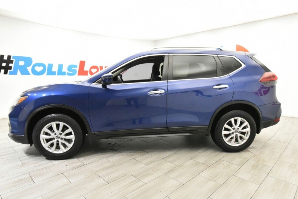 2018 Nissan Rogue SV AWD 4dr Crossover, Blue, Mileage: 87,962 - photo 1
