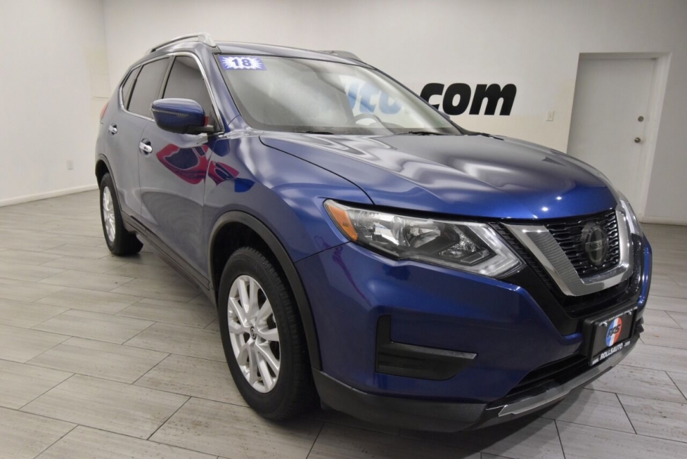 2018 Nissan Rogue SV AWD 4dr Crossover, Blue, Mileage: 87,962 - photo 6