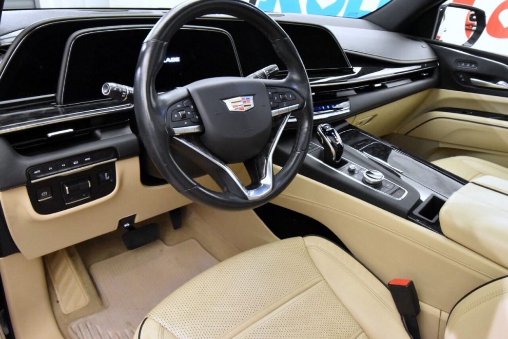 2021 Cadillac Escalade Premium Luxury 4x4 4dr SUV, Blue, Mileage: 48,749 - photo 11