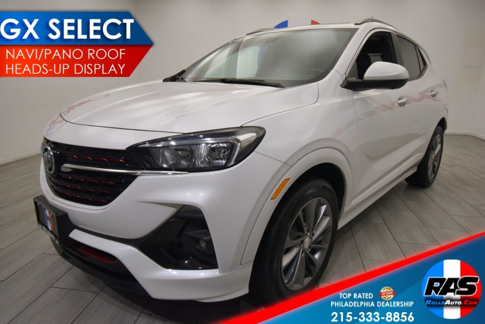 2020 Buick Encore GX Select AWD 4dr Crossover, White, Mileage: 35,334 