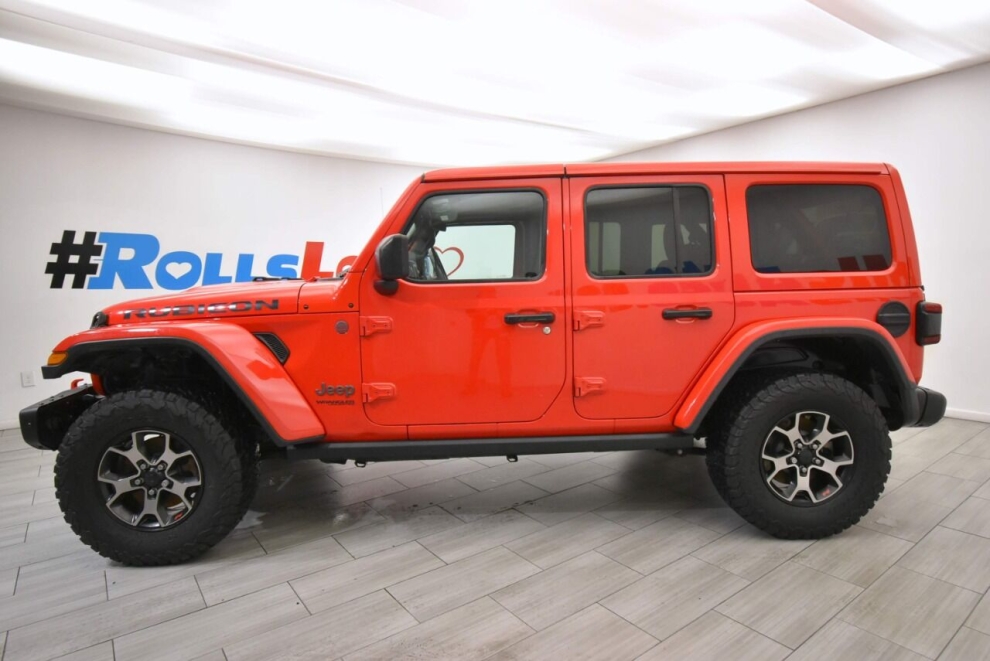 2018 Jeep Wrangler Unlimited Rubicon 4x4 4dr SUV (midyear release), Red, Mileage: 66,530 - photo 1