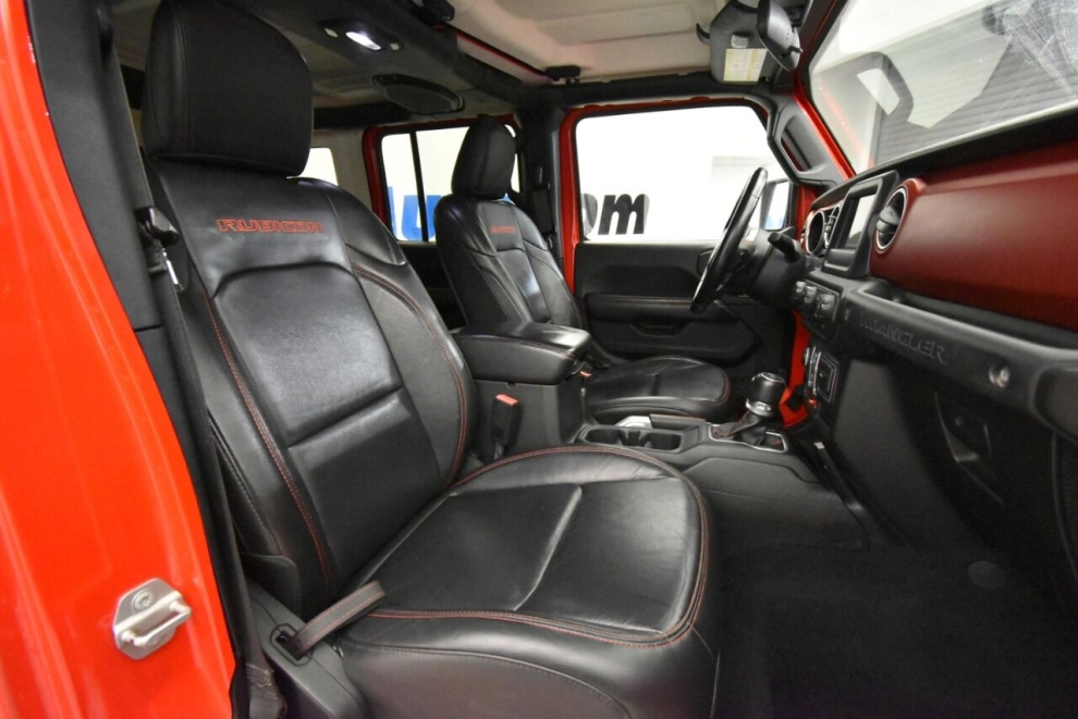 2018 Jeep Wrangler Unlimited Rubicon 4x4 4dr SUV (midyear release), Red, Mileage: 66,530 - photo 15