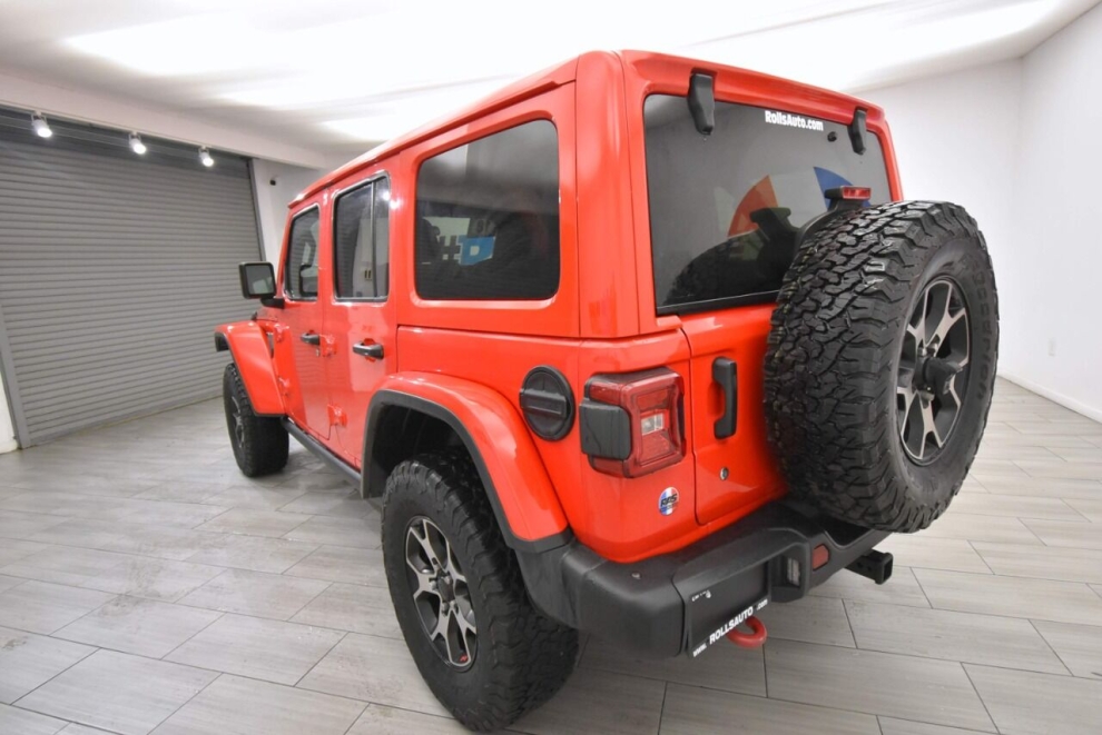 2018 Jeep Wrangler Unlimited Rubicon 4x4 4dr SUV (midyear release), Red, Mileage: 66,530 - photo 2