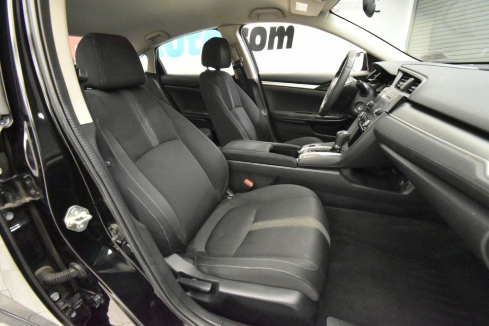 2016 Honda Civic LX 4dr Sedan CVT, Black, Mileage: 149,360 - photo 16
