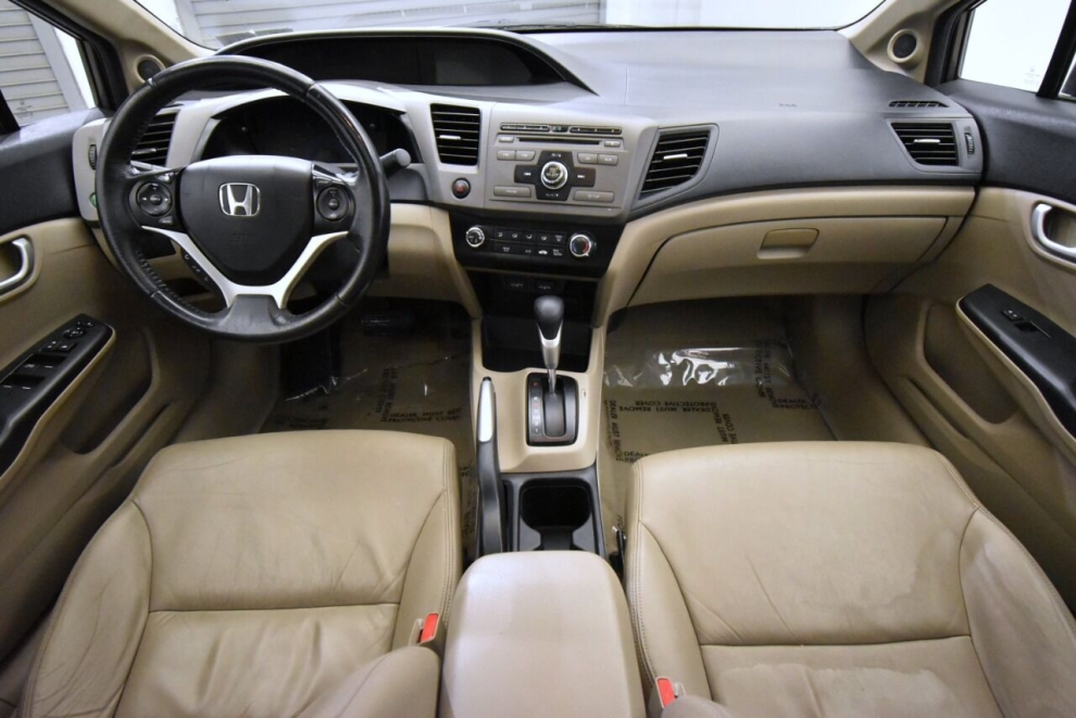 2012 Honda Civic EX L 4dr Sedan, Gray, Mileage: 103,285 - photo 21