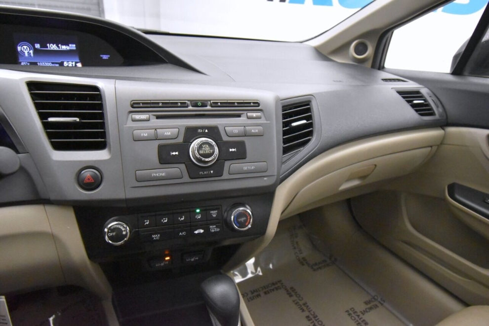 2012 Honda Civic EX L 4dr Sedan, Gray, Mileage: 103,285 - photo 25
