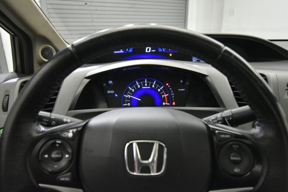 2012 Honda Civic EX L 4dr Sedan, Gray, Mileage: 103,285 - photo 26
