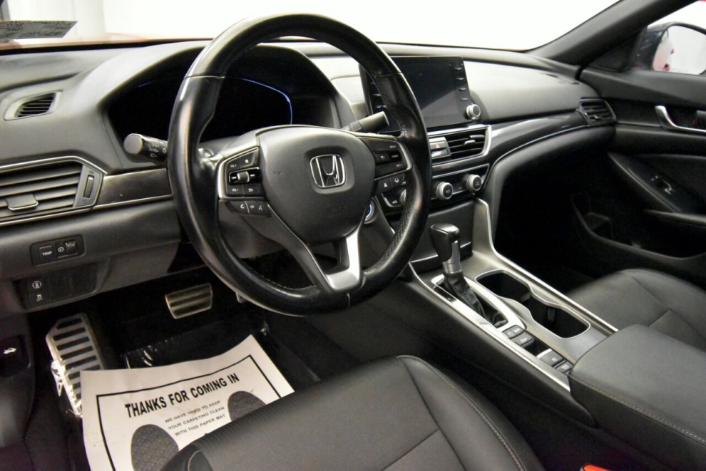 2021 Honda Accord Sport 4dr Sedan (1.5T I4 CVT), Red, Mileage: 27,129 - photo 10