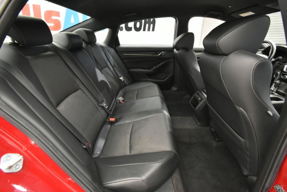 2021 Honda Accord Sport 4dr Sedan (1.5T I4 CVT), Red, Mileage: 27,129 - photo 18