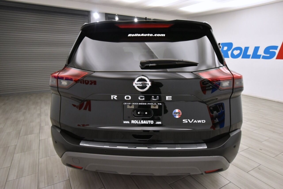 2021 Nissan Rogue SV AWD 4dr Crossover, Black, Mileage: 13,747 - photo 3