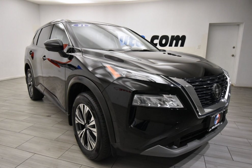 2021 Nissan Rogue SV AWD 4dr Crossover, Black, Mileage: 13,747 - photo 6