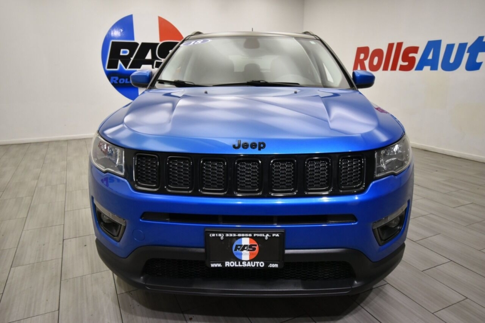 2018 Jeep Compass Altitude 4x4 4dr SUV, Blue, Mileage: 75,401 - photo 7