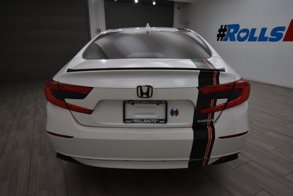 2020 Honda Accord Sport 4dr Sedan (1.5T I4 CVT), White, Mileage: 45,235 - photo 3