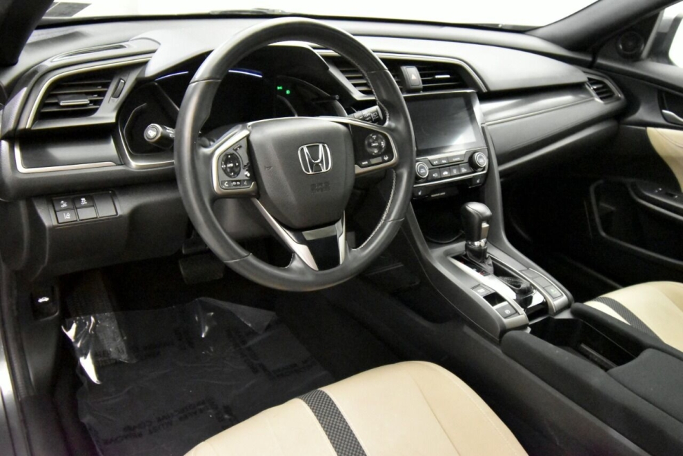 2020 Honda Civic EX 4dr Hatchback, Gray, Mileage: 41,150 - photo 10