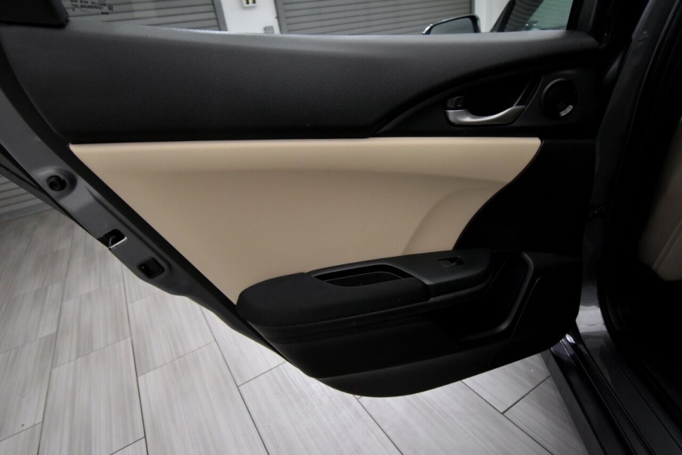 2020 Honda Civic EX 4dr Hatchback, Gray, Mileage: 41,150 - photo 14
