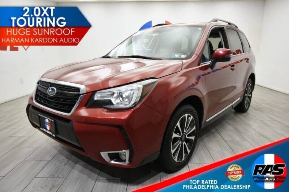 2017 Subaru Forester 2.0XT Touring AWD 4dr Wagon, Red, Mileage: 98,575 