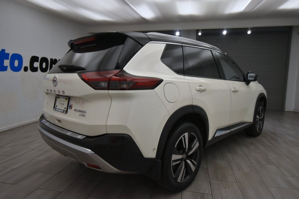 2021 Nissan Rogue Platinum AWD 4dr Crossover, White, Mileage: 43,231 - photo 4