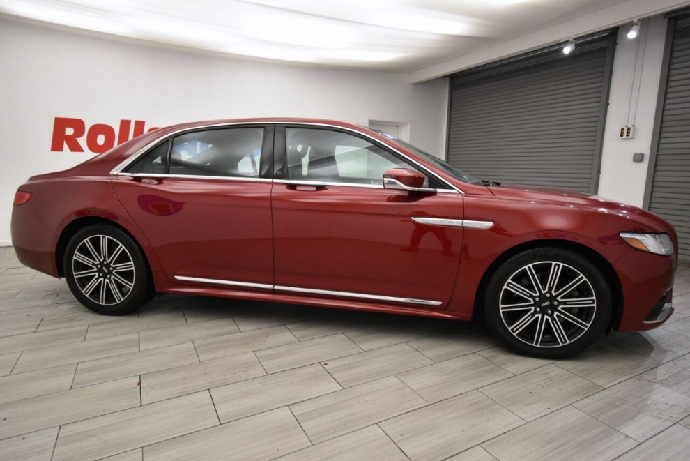 2018 Lincoln Continental Reserve AWD 4dr Sedan, Red, Mileage: 34,768 - photo 5