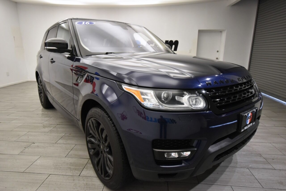 2016 Land Rover Range Rover Sport Supercharged Dynamic AWD 4dr SUV, Blue, Mileage: 80,250 - photo 6
