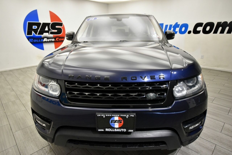 2016 Land Rover Range Rover Sport Supercharged Dynamic AWD 4dr SUV, Blue, Mileage: 80,250 - photo 7