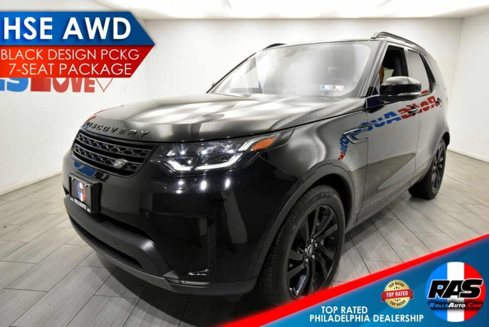 2018 Land Rover Discovery HSE AWD 4dr SUV, Black, Mileage: 54,714 