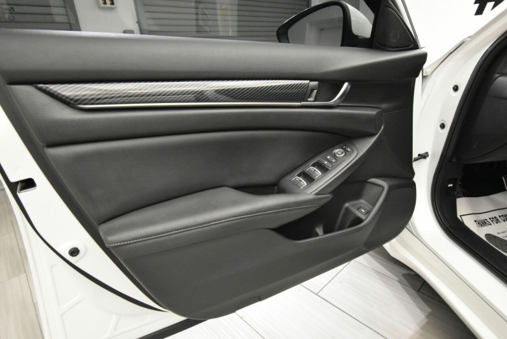 2020 Honda Accord Sport 4dr Sedan (1.5T I4 CVT), White, Mileage: 32,810 - photo 12