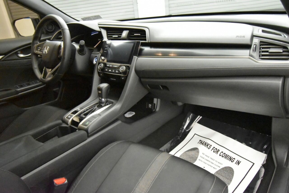 2021 Honda Civic EX 4dr Hatchback, Black, Mileage: 28,468 - photo 15