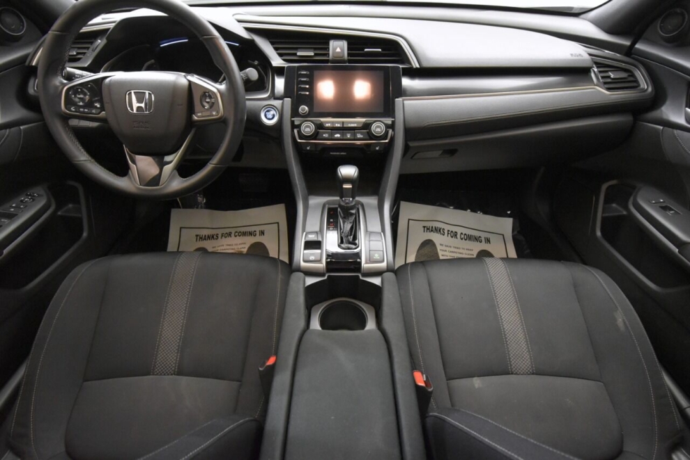 2021 Honda Civic EX 4dr Hatchback, Black, Mileage: 28,468 - photo 21