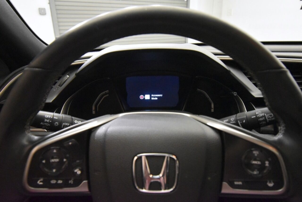 2021 Honda Civic EX 4dr Hatchback, Black, Mileage: 28,468 - photo 27