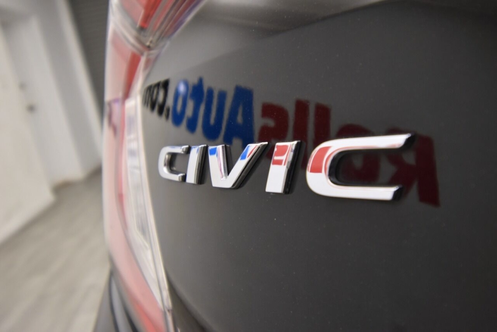 2021 Honda Civic EX 4dr Hatchback, Black, Mileage: 28,468 - photo 37
