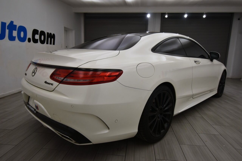 2016 Mercedes-Benz S-Class S 550 4MATIC AWD 2dr Coupe, White, Mileage: 69,796 - photo 4
