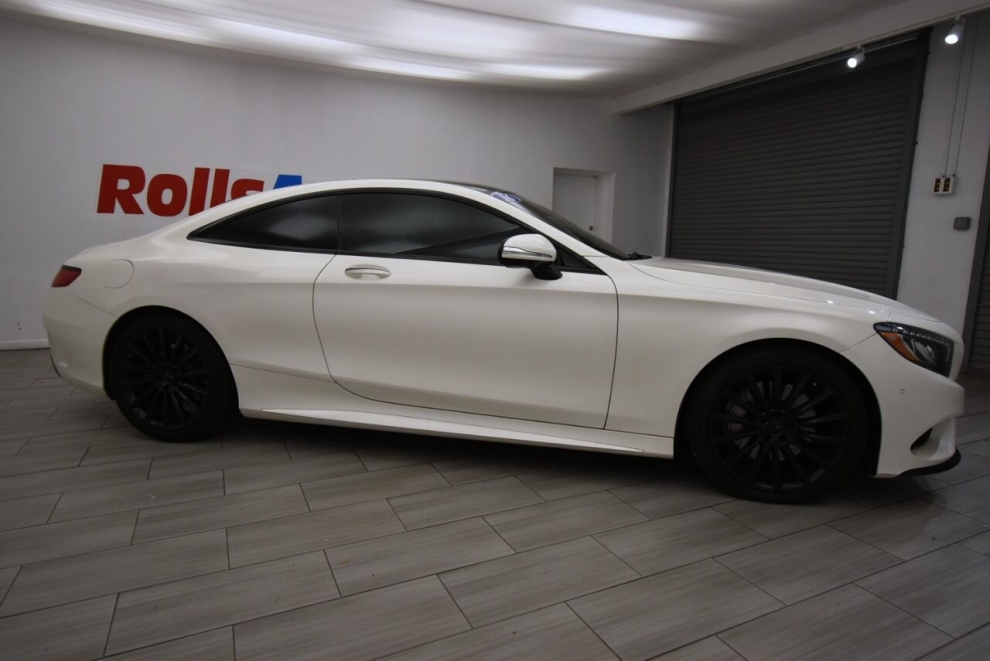 2016 Mercedes-Benz S-Class S 550 4MATIC AWD 2dr Coupe, White, Mileage: 69,796 - photo 5