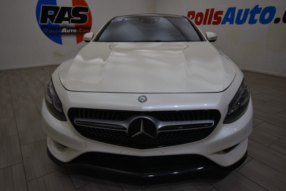 2016 Mercedes-Benz S-Class S 550 4MATIC AWD 2dr Coupe, White, Mileage: 69,796 - photo 7