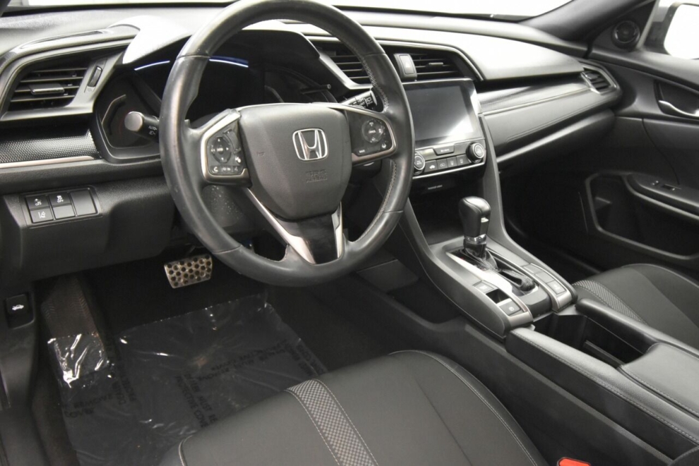 2020 Honda Civic Sport 4dr Hatchback CVT, Gray, Mileage: 40,423 - photo 10