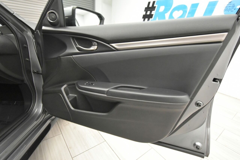 2020 Honda Civic Sport 4dr Hatchback CVT, Gray, Mileage: 40,423 - photo 17