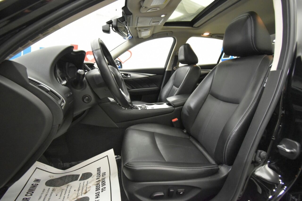 2022 Infiniti Q50 Luxe AWD 4dr Sedan, Black, Mileage: 60,470 - photo 11