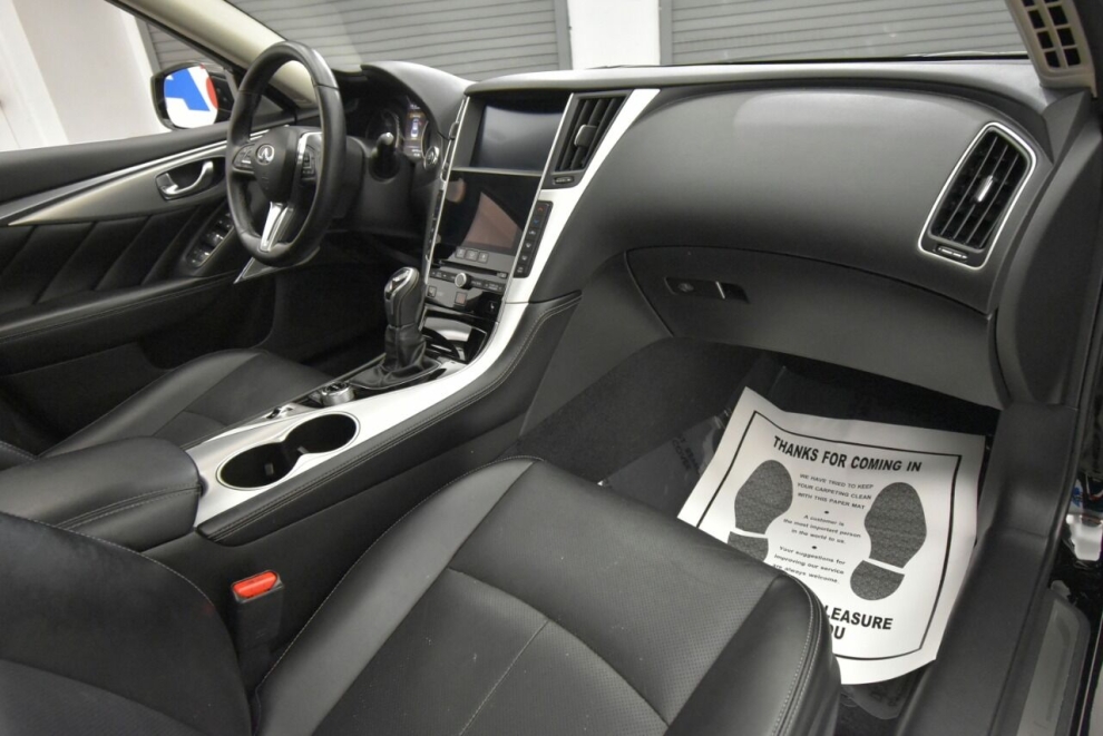 2022 Infiniti Q50 Luxe AWD 4dr Sedan, Black, Mileage: 60,470 - photo 15
