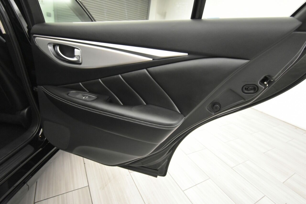2022 Infiniti Q50 Luxe AWD 4dr Sedan, Black, Mileage: 60,470 - photo 19