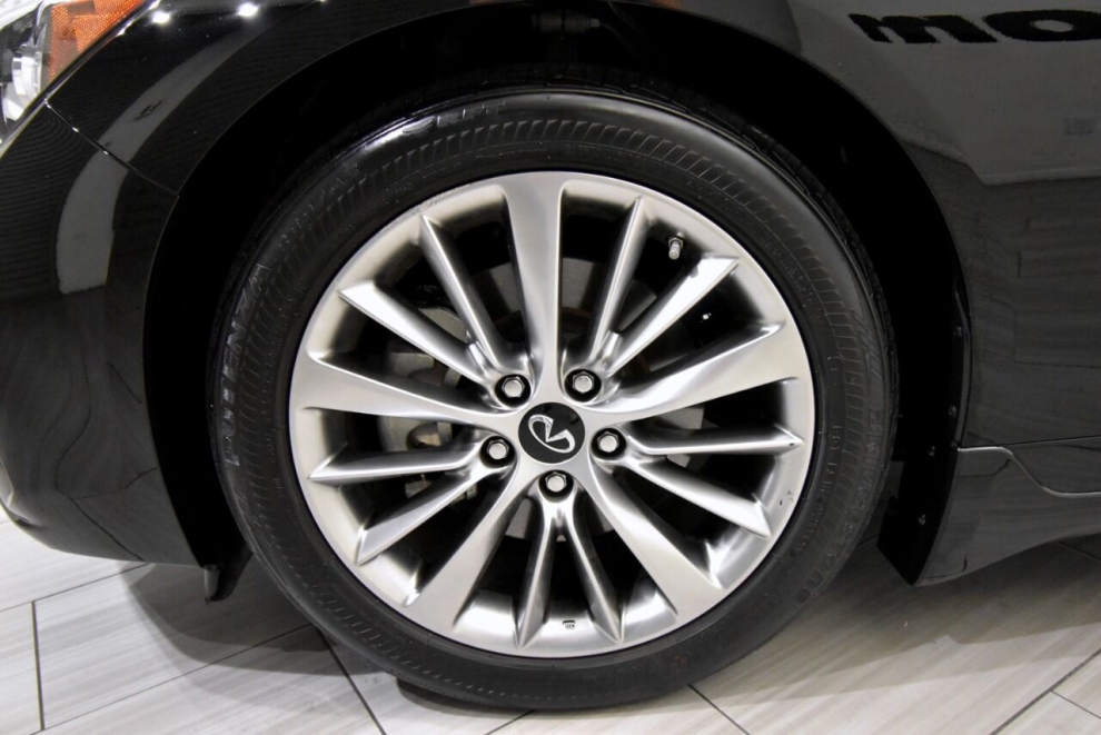 2022 Infiniti Q50 Luxe AWD 4dr Sedan, Black, Mileage: 60,470 - photo 9