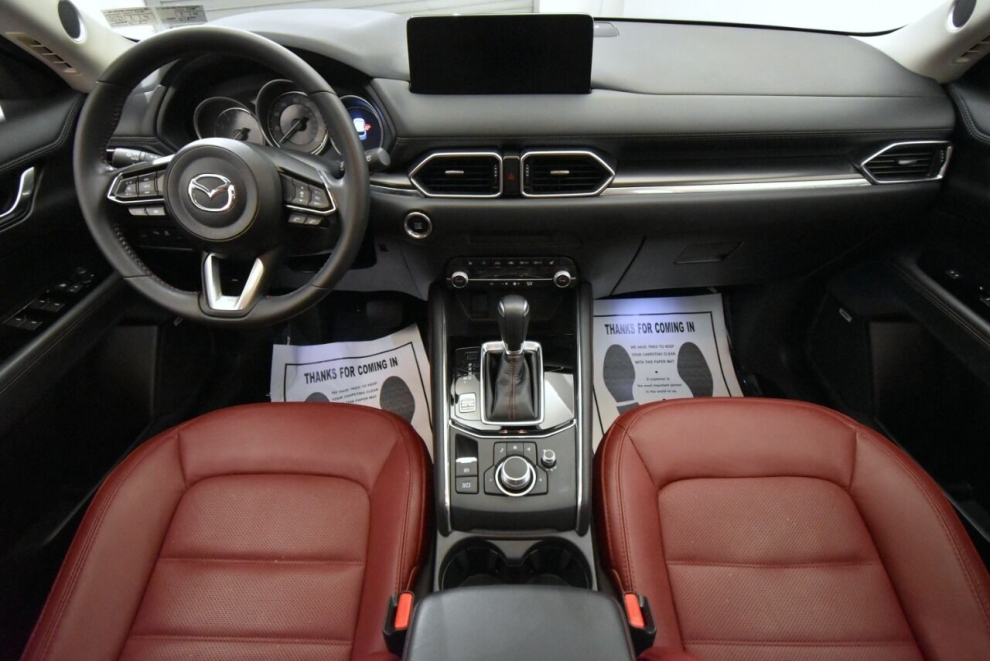 2021 Mazda CX-5 Carbon Edition Turbo AWD 4dr SUV, Gray, Mileage: 35,403 - photo 21