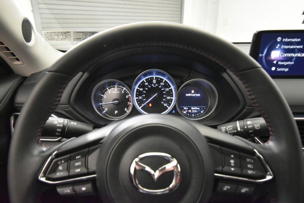 2021 Mazda CX-5 Carbon Edition Turbo AWD 4dr SUV, Gray, Mileage: 35,403 - photo 28