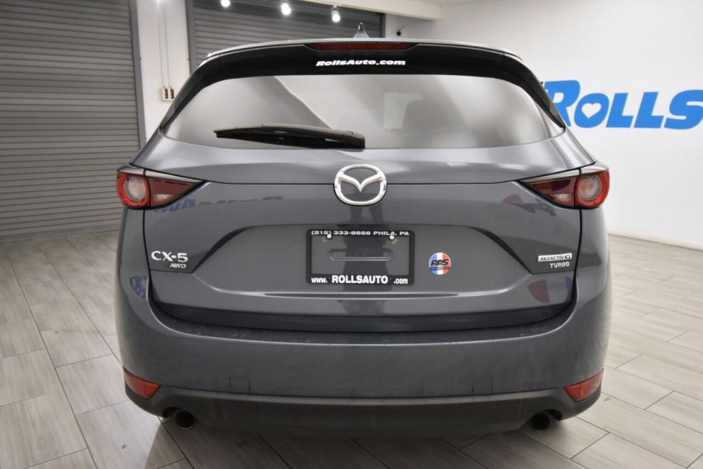 2021 Mazda CX-5 Carbon Edition Turbo AWD 4dr SUV, Gray, Mileage: 35,403 - photo 3